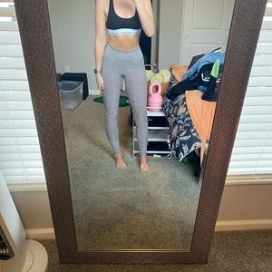 Beige Alosoft leggings. Size XS